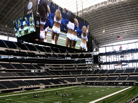 EYE OF THE STORM: Cowboys Stadium...