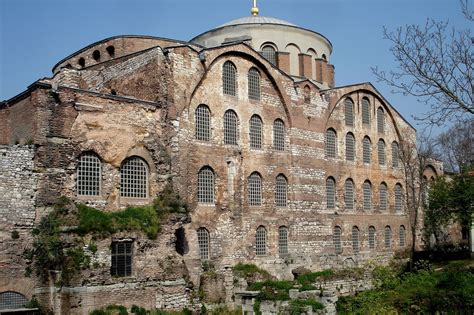 BYZANTINE ARCHITECTURE - Church of Hagia Irene, begun 532, Istanbul ...