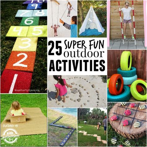 25 Ideas To Make Outdoor Play Fun | Kids Activities Blog