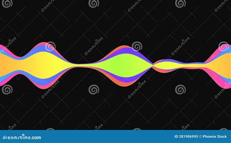 Audio Spectrum. Minimalist Audio Wave Isolated Stock Illustration ...