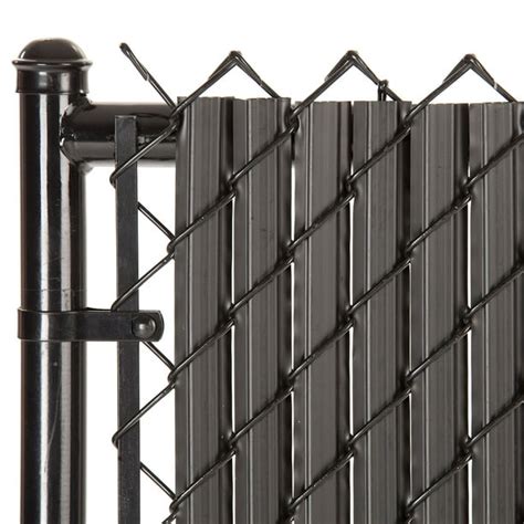 Maximum Privacy Black SoliTube Slats™ for 6ft Chain Link Fence - Walmart.com - Walmart.com