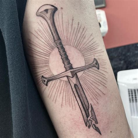 Lord Of The Rings Anduril Sword Tattoo By Capone: TattooNOW, 45% OFF