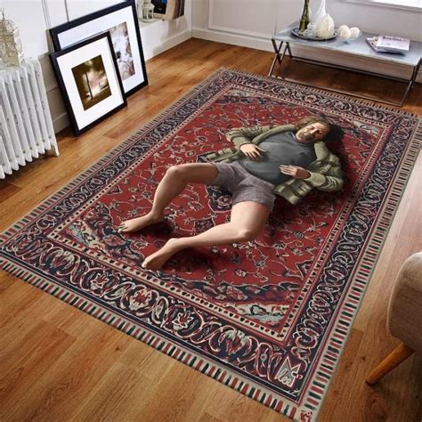 THE BIG LEBOWSKI RUG - Gifts for Movie Lovers