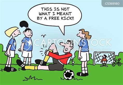 Soccer Matches Cartoons and Comics - funny pictures from CartoonStock