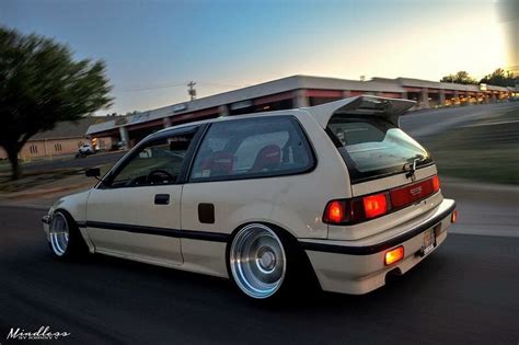 #Honda #Civic #EF #ED7 #Modified #Slammed #Stance #Fitment | Honda civic hatchback, Honda civic ...