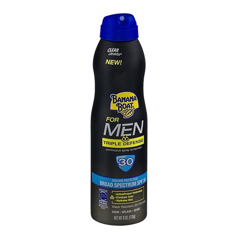 Banana Boat for Men UltraMist Sunscreen, 6 oz - Walmart.com