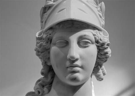 Greek Goddess Athena Statue Face - Kremi Png