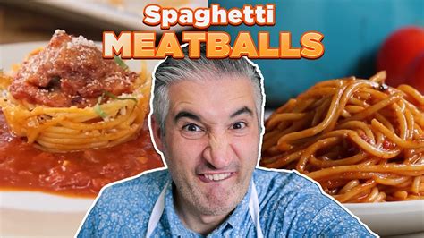 Italian Chef Reacts to Popular SPAGHETTI and MEATBALLS Videos - YouTube