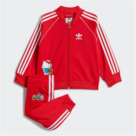 adidas Originals x Hello Kitty SST Set - Red | adidas Thailand