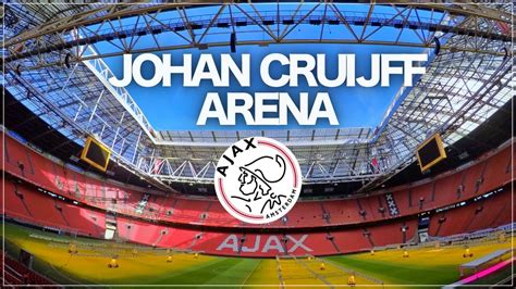 Johan Cruijff Arena Tour | Visita al Estadio del Ajax de Amsterdam ...