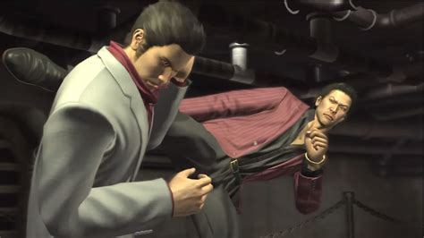 Image - Akiyama kicks Kiryu.png | Yakuza Wiki | FANDOM powered by Wikia