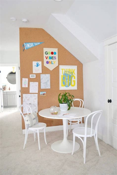 DIY The Easiest Cork Board Wall In An Afternoon | Chrissy Marie Blog | Cork board wall, Cork ...