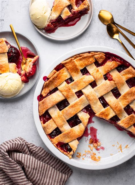 Lattice Plum Pie by ira_zlatev | Quick & Easy Recipe | The Feedfeed ...