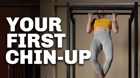 Chin-Up Progression: How to Get Your First Chin-Up - YouTube