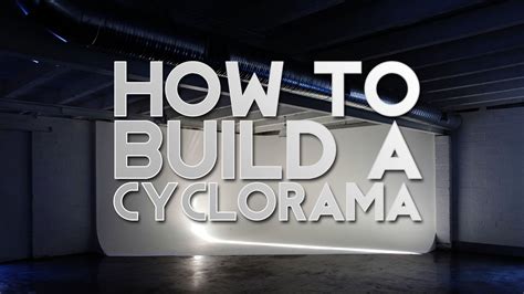 DVTV - How to Build a Cyclorama/Cyc Wall/Infinity Curve | Studio ...