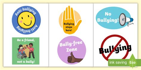 Anti-Bullying Icons Display Cut-Outs (Teacher-Made)