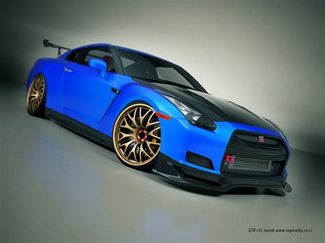 nissan skyline GTR r35 tuned-2 by 3dmanipulasi on DeviantArt