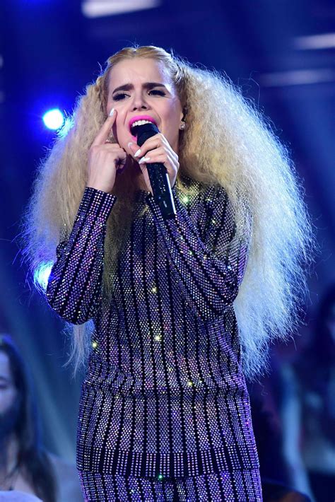 PALOMA FAITH Performs at Brit Awards Nominations Launch Party in London ...