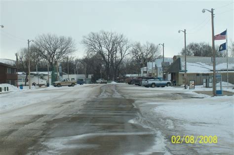 Ekalaka, MT : Main Street in Ekalaka. Winter 2008 photo, picture, image (Montana) at city-data.com