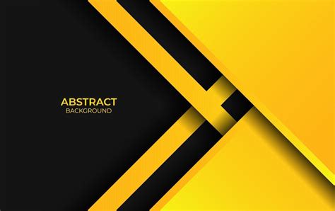 Design Abstract Yellow And Black Style 2068365 Vector Art at Vecteezy