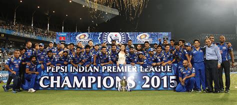 Two time IPL Champions - Mumbai Indians