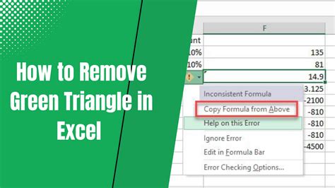 How To Remove Green Symbol In Excel Cell - Printable Online