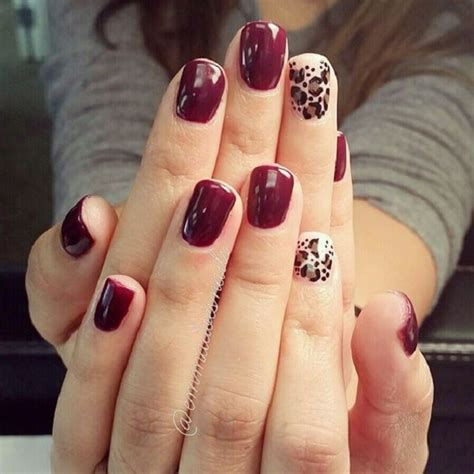 35 Maroon Nails Designs - nenuno creative