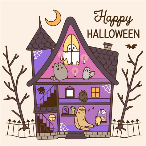 Pusheen Halloween Wallpapers - Wallpaper Cave