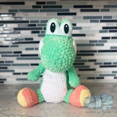 Yoshi Egg Crochet Pattern PDF Plush Amigurumi Tutoriel US Terms / FR ...