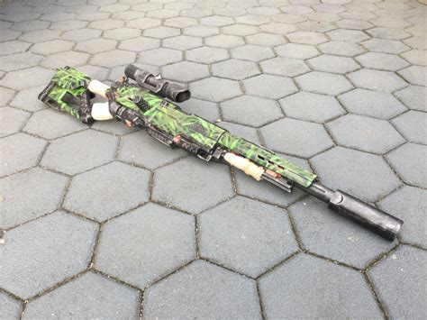 Blaster Mod of the Week: Green Camo Sniper - blasterparts.com