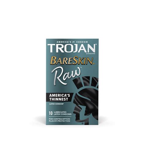 Trojan™ BareSkin™ Raw™ | Thinnest Latex Condoms | Trojan™