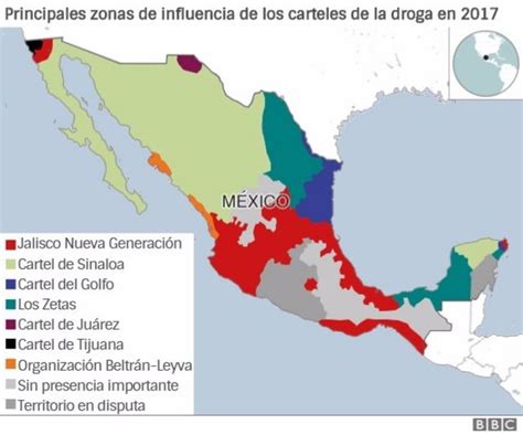 Los mapas que muestran los radicales cambios de influencia territorial ...