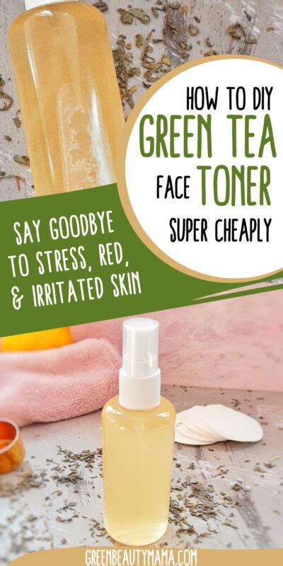 Easy DIY Green Tea Toner Recipe - greenbeautymama.com