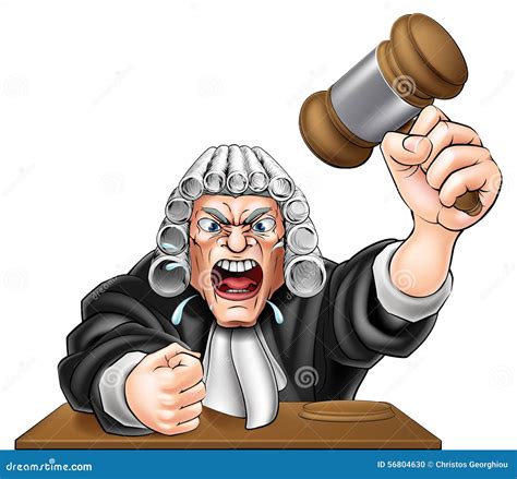 Judge Yelling Stock Photo | CartoonDealer.com #4999296