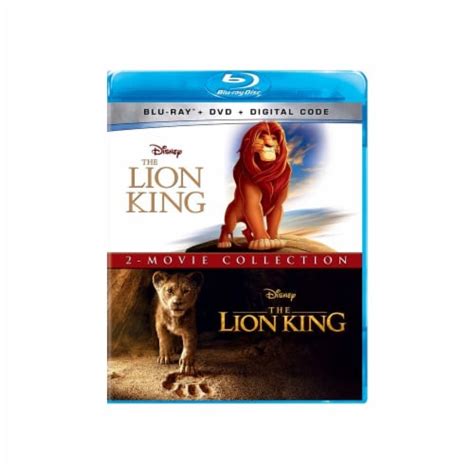 Lion King 2 Movie Collection (1994, 2019 - Blu-Ray/DVD), 1 ct - Pay Less Super Markets