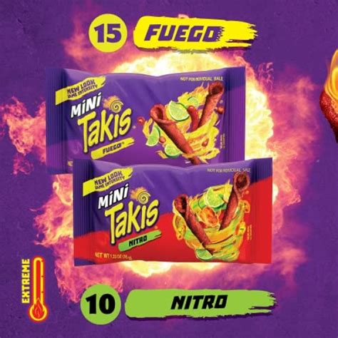 Barcel Mini Takis - Crunchy Rolled Tortilla Chips – Nitro ...