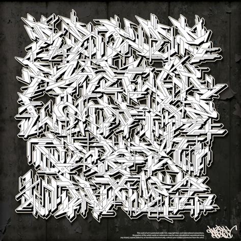 Abecedario En Graffiti Bomba ~ Grafite Graffitis Letters Schrift Colorz Grafiti Wildstyle ...