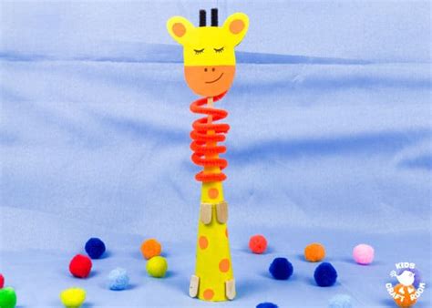 Paper Cone Giraffe Craft - Kids Craft Room