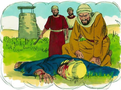 FreeBibleimages :: Parable of the Tenants :: The tenant farmers who murder the owner's son ...