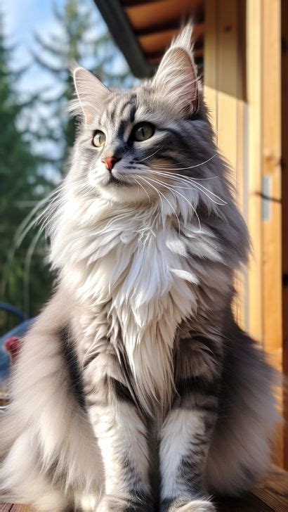 Norwegian Forest Cat Personality - Norwegian Forest Cat Breed ...