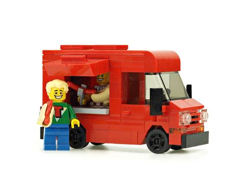 LEGO MOC Food truck "HOT DOGS" by De_Marco | Rebrickable - Build with LEGO