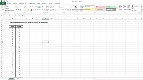 How To Draw Standard Deviation Graph In Excel - Printable Online