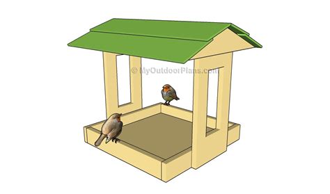 Simple Bird Feeder Plans | MyOutdoorPlans | Free Woodworking Plans and ...