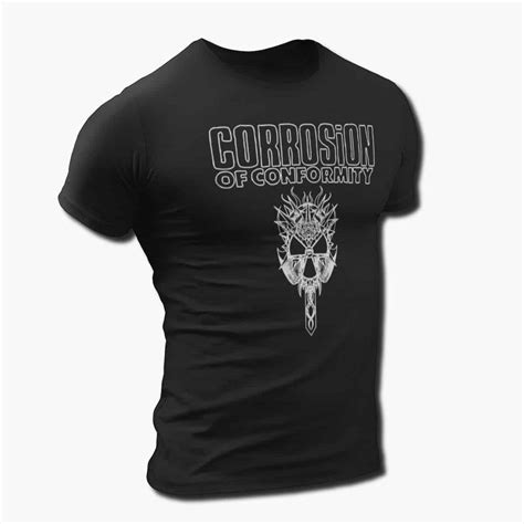 Corrosion of Conformity Band T-Shirt, Corrosion of Conformity Logo Tee ...