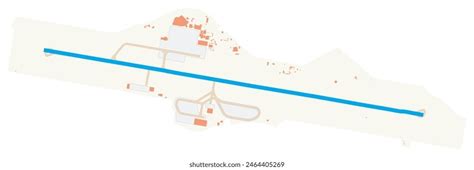 Map Kigali International Airport Kanombe Airport Stock Vector (Royalty ...