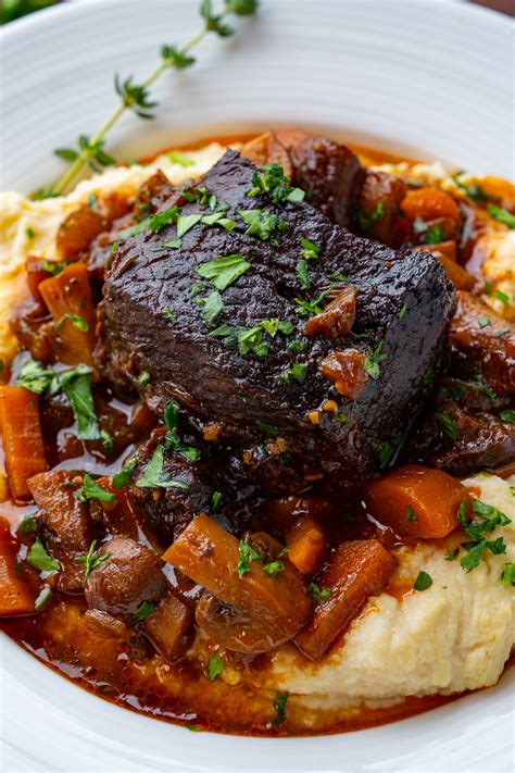 French Style Braised Short Ribs - Closet Cooking