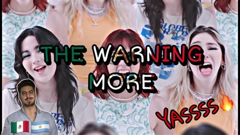 🇲🇽🇦🇷 THE WARNING - MORE [REACTION] 🤯 - YouTube