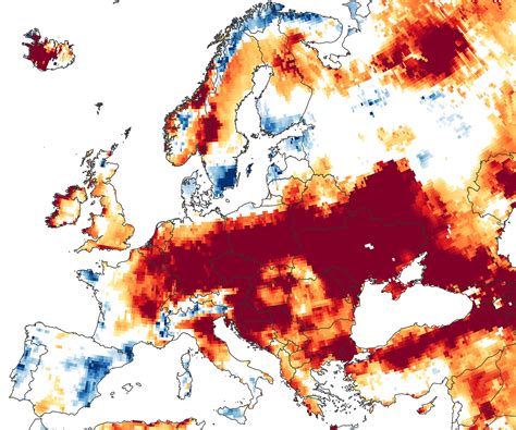 Europe Drought 2024 Map - Ediva Cthrine