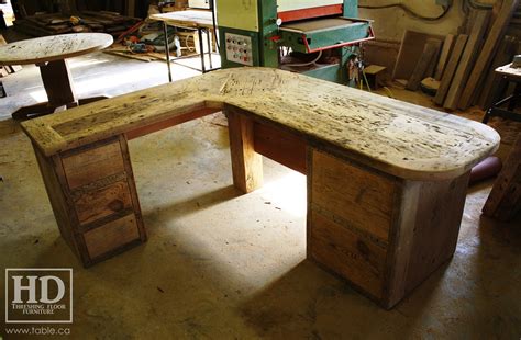 Reclaimed Wood Desk | Blog