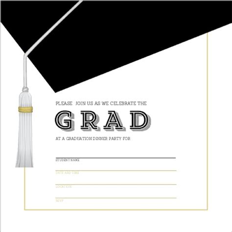 40+ FREE Graduation Invitation Templates - Template Lab